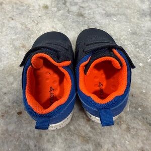 Carter's Navy and Orange Kids Shoes